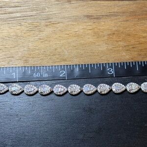 925 Sterling Silver Moissanite Bracelet